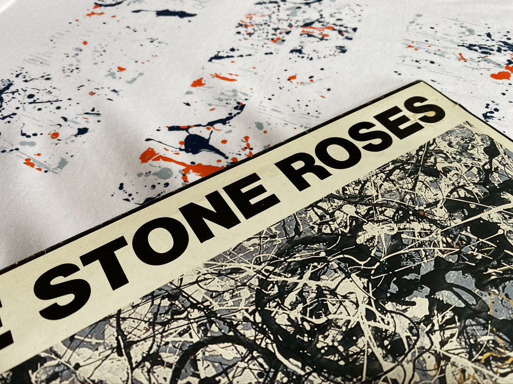 T-Shirt design and Stone Roses cover inspiration