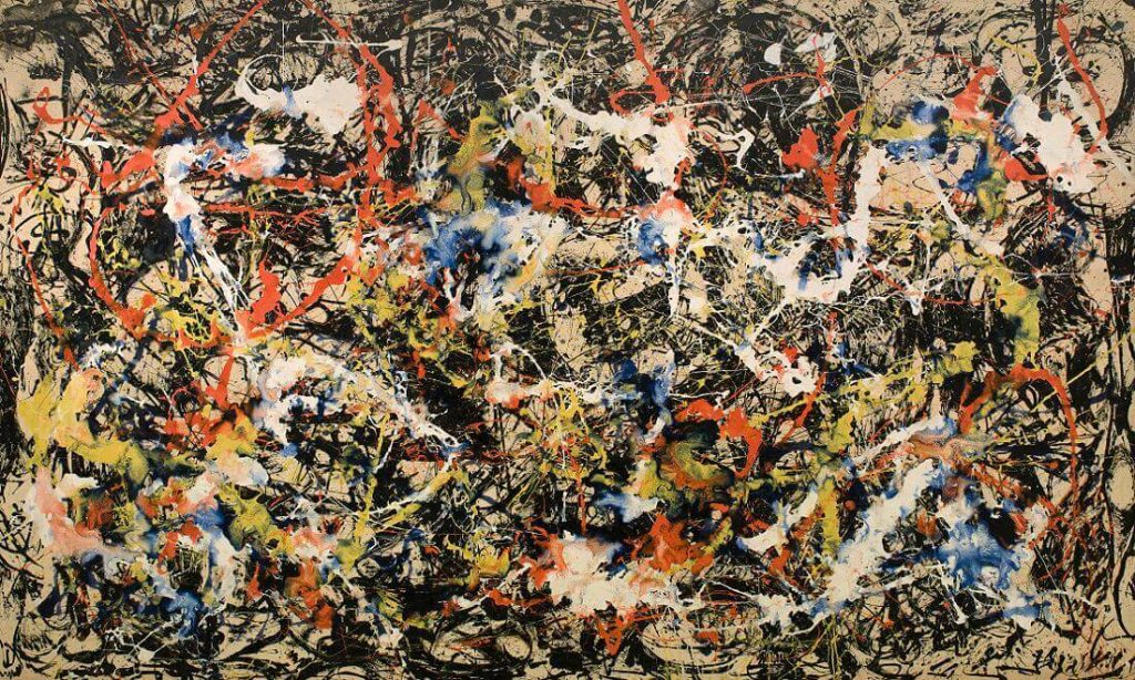 convergence - Jackson Pollock Painting 